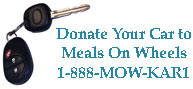 Donate a Car to Meals on Wheels